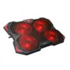 Obrázek C- TECH chladící podložka pod NTB Zefyros (GCP- 01R), casual gaming, 17, 3", červené podsvícení, regulace otáček