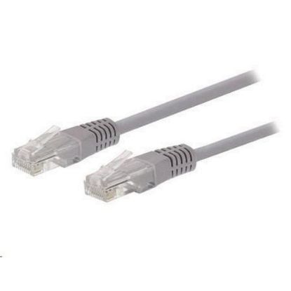 Obrázek C- TECH kabel patchcord Cat5e, UTP, šedý, 10m
