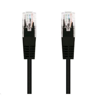 Obrázek C- TECH kabel patchcord Cat5e, UTP, černý, 0, 5m