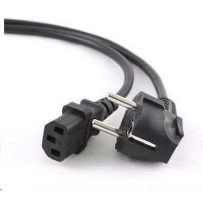 Obrázek C- TECH kabel síťový 3m 220/ 230V napájecí, VDE