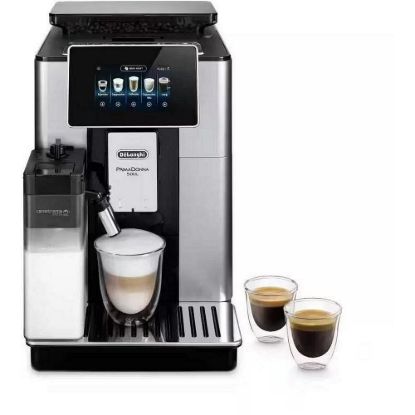 Obrázek DeLonghi PrimaDonna Soul ECAM 610.55.SB automatický kávovar, 1450 W, 19 bar, vestavěný mlýnek, chytrý, mléčný systém