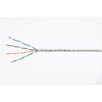 Obrázek UTP kabel LYNX, Cat5E, licna(lanko), PVC, Dca, šedá, 305m