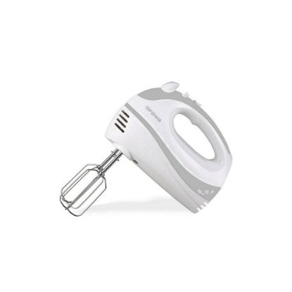 Obrázek Orava SL- 110 ruční šlehač, 300 W, 75 dB, 5 rychlostí, pulzní spínač, šedá / bílá