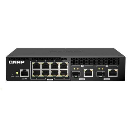 Obrázek QNAP switch QSW- M2108R- 2C (8 x 2, 5GbE, 2 x 10GbE/ SFP+combo)