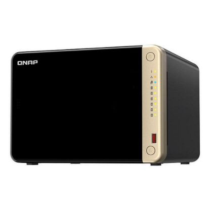 Obrázek QNAP TS- 664- 8G (4C/ CeleronN5095/ 2, 9GHz/ 8 GBRAM/ 6xSATA/ 2xM.2/ 2 x 2, 5GbE/ 2xUSB2.0/ 2xUSB3.2/ 1xPCIe/ 1xHDMI)
