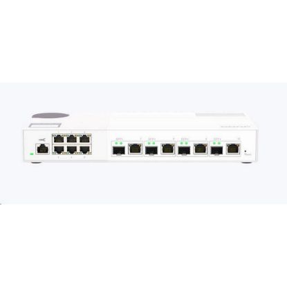 Obrázek QNAP switch QSW- M2106- 4C (6 x 2, 5GbE, 4 x 10GbE/ SFP+combo)
