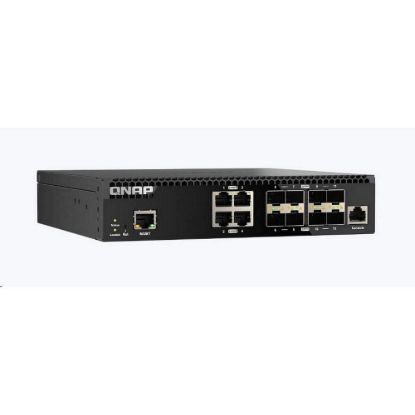 Obrázek QNAP switch QSW- M3212R- 8S4T (8xSFP+, 4 x 10GbE)