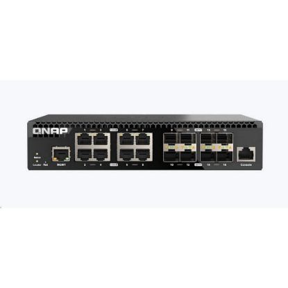 Obrázek QNAP switch QSW- M3216R- 8S8T (8xSFP+, 8 x 10GbE)