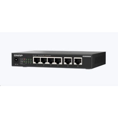 Obrázek QNAP switch QSW- 2104- 2T- R2 (4 x 2, 5GbE, 2 x 10GbE, fanless)
