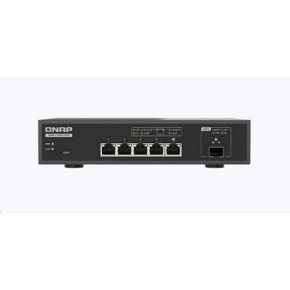 Obrázek QNAP switch QSW- L3205- 1C4T (4 x 10GbE, 1 x 10GbE/ SFP+combo, fanless)