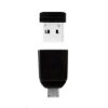 Obrázek VERBATIM Flash Disk 32 GB Store 'n' Stay Nano + micro USB OTG adaptér, USB 2.0, černá
