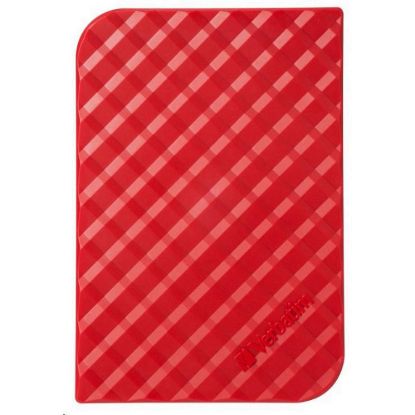 Obrázek VERBATIM Externí HDD 1 TB Store 'n' Go Portable Hard Drive USB 3.0, Red GEN II