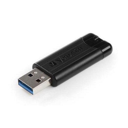 Obrázek VERBATIM Flash Disk 64 GB PinStripe USB 3.0, černá