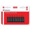 Obrázek VERBATIM Alkalická Baterie AA 10 Pack / LR6