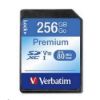 Obrázek VERBATIM SDXC karta 256 GB Class 10, UHS- 1 (R: 80/ W: 10 MB/ s)
