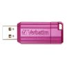 Obrázek VERBATIM Flash Disk 16 GB Hi- Speed Store 'n' Go, Pinstripe, USB 2.0, Hot růžová