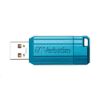 Obrázek VERBATIM Flash Disk 16 GB Hi- Speed Store 'n' Go, Pinstripe, USB 2.0, Caribbean modrá