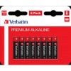 Obrázek VERBATIM Alkalické baterie AAA, 8 PACK , LR03
