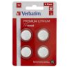 Obrázek VERBATIM Lithium baterie CR2032 3V 4ks v balení