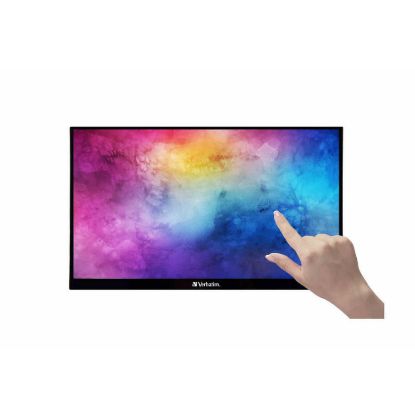 Obrázek Verbatim PMT- 14 Portable Touchscreen Monitor 14" Full HD 1080p Metal Housing Přenosný dotykový monitor