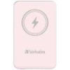 Obrázek VERBATIM Powerbanka Charge 'n' Go, Magnetická, 5000 mAh, USB- C, Růžová