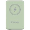 Obrázek VERBATIM Powerbanka Charge 'n' Go, Magnetická, 10000 mAh, USB- C, Zelená