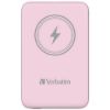 Obrázek VERBATIM Powerbanka Charge 'n' Go, Magnetická, 10000 mAh, USB- C, Růžová