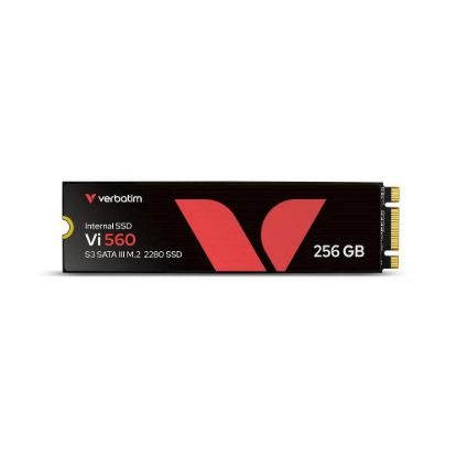 Obrázek VERBATIM SSD Vi560 S3 M.2 256 GB SATA III, W 520/ R 470MB/ s