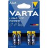 Obrázek Varta LR03/ 4BP Longlife POWER (HIGH ENERGY) (Blistr 4ks)