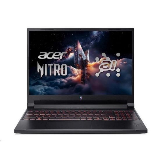 Obrázek ACER NTB Nitro V 16S (ANV16S- 71- 76ZB), Core 7 240H, 16" WQXGA, 32 GB, 1 TB SSD, RTX 5060, Linux, Black