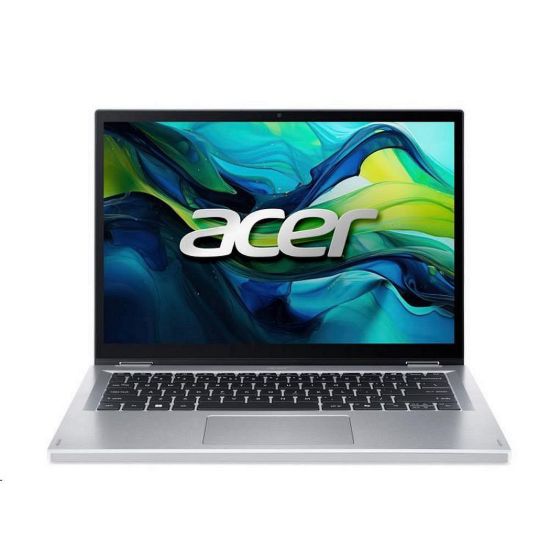 Obrázek ACER NTB Aspire Go Spin 14 (AGSP14- 31PT- C7N7), N150, 14" WUXGA, 8 GB, 128 GB UFS, Intel Graphics, W11H, Silver