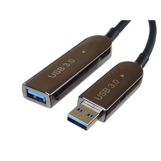 Obrázek PREMIUMCORD Kabel USB3.0 + 2.0 prodlužovací optický AOC kabel A/ Male - A/ Female 10m
