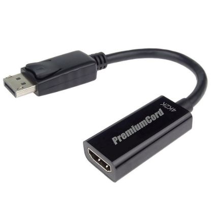 Obrázek PremiumCord adaptér DisplayPort - HDMI Male/ Female, support 3D, 4K*2K@60 Hz