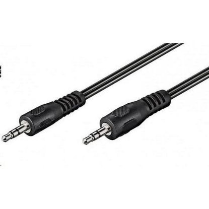 Obrázek PREMIUMCORD Kabel audio 3, 5mm Jack 15m (M/ M, stereo)