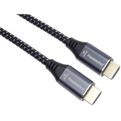 Obrázek PREMIUMCORD Kabel Ultra HDMI 2.1 High Speed + Ethernet kabel 8K@60 Hz, zlacené konektory, 10m
