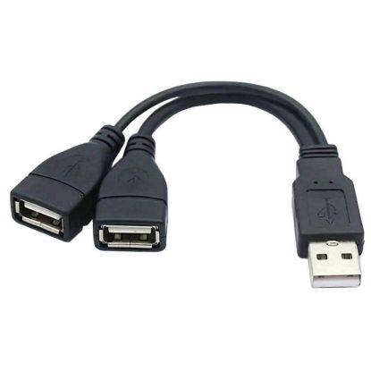 Obrázek PREMIUMCORD Nabíjecí kabel USB 2.0, 15cm, černá