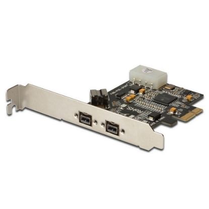 Obrázek DIGITUS PCI Express Card, Firewire 800 1394b (2+1 porty 9pin)