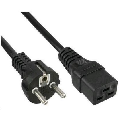 Obrázek PremiumCord kabel síťový k počítači 230V 16A 3m IEC 320 C19 konektor