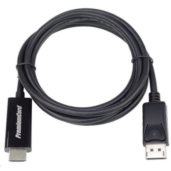 Obrázek PREMIUMCORD Kabel DisplayPort - HDMI 3m
