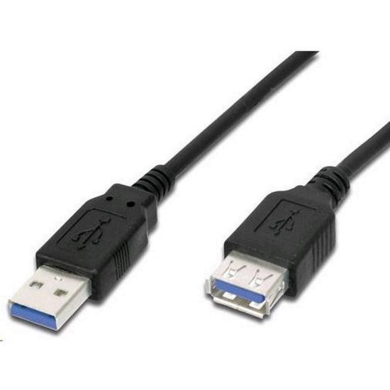 Obrázek PremiumCord Prodlužovací kabel USB 3.0 Super- speed 5Gbps A- A, MF, 9pin, 2m