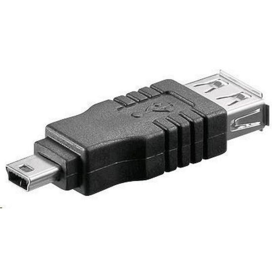 Obrázek PREMIUMCORD Redukce USB 2.0 A - Mini B 5pin (F/ M)