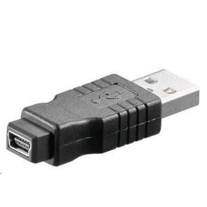 Obrázek PREMIUMCORD Redukce USB 2.0 A - MINI- B 5 PIN (M/ F)