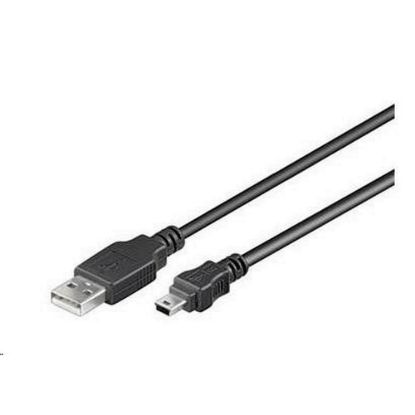 Obrázek PREMIUMCORD Kabel USB 2.0 A- Mini B (5pin) propojovací 5m