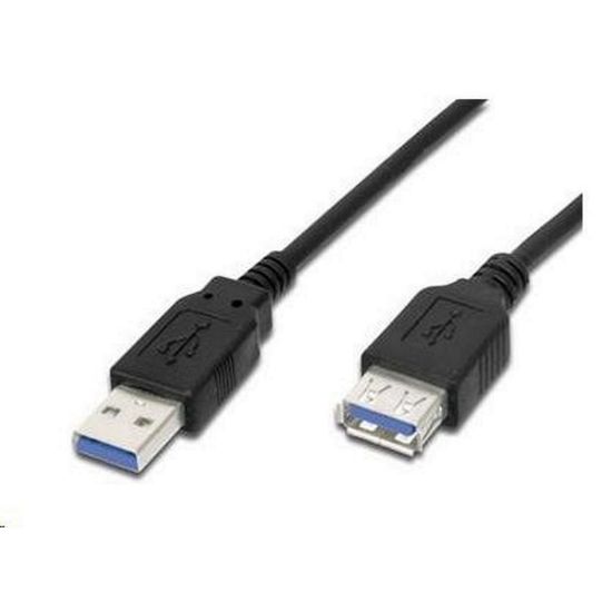 Obrázek PremiumCord Prodlužovací kabel USB 3.0 Super- speed 5Gbps A- A, MF, 9pin, 3m