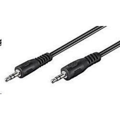 Obrázek PREMIUMCORD Kabel audio 3, 5mm Jack 3m (M/ M, stereo)