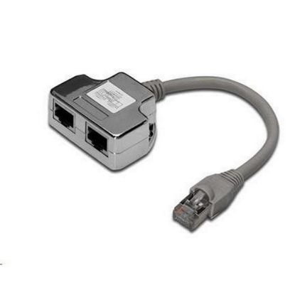 Obrázek PREMIUMCORD RJ45 distributor (1 port ISDN + 1 port RJ45 10/ 100Base T)
