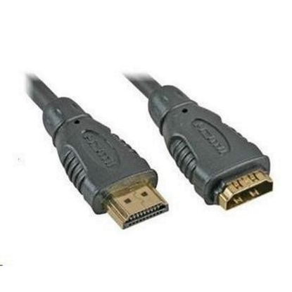 Obrázek PREMIUMCORD Kabel prodlužovací HDMI - HDMI 5m, zlacené konektory