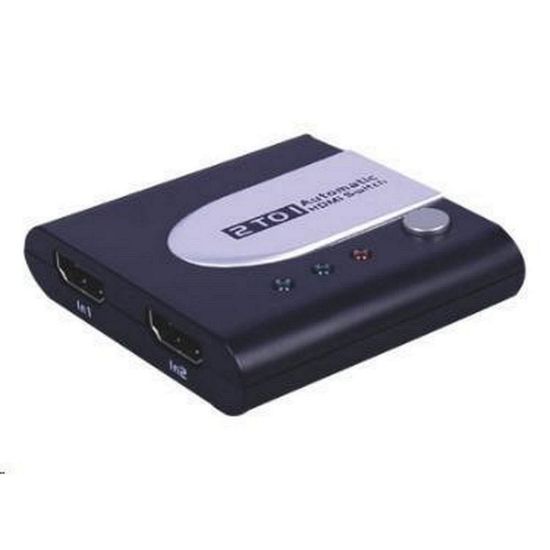 Obrázek PREMIUMCORD HDMI přepínač 2: 1 (switch), automatický
