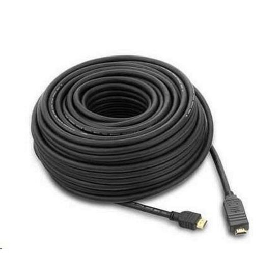 Obrázek PREMIUMCORD Kabel HDMI 20m High Speed se zesilovačem 3x stíněný