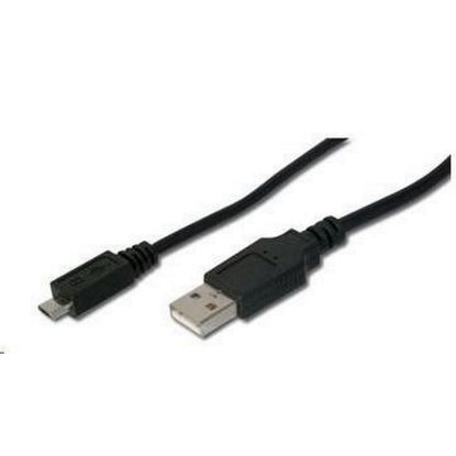 Obrázek PREMIUMCORD Kabel USB 2.0 A - Micro B propojovací 5m (M/ M)